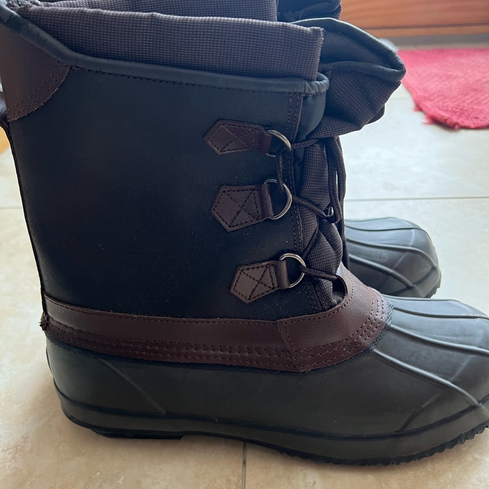 Mens winter duck boots